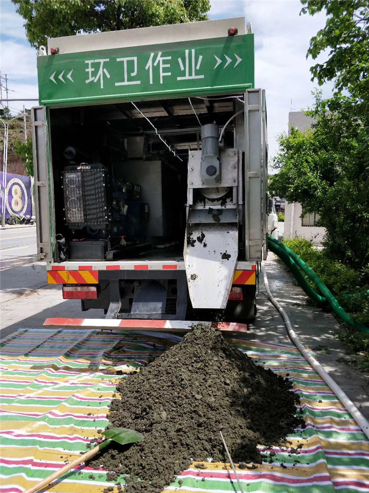 河池淤泥干湿分离