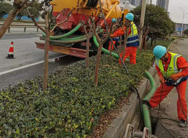 河池市政管道清淤